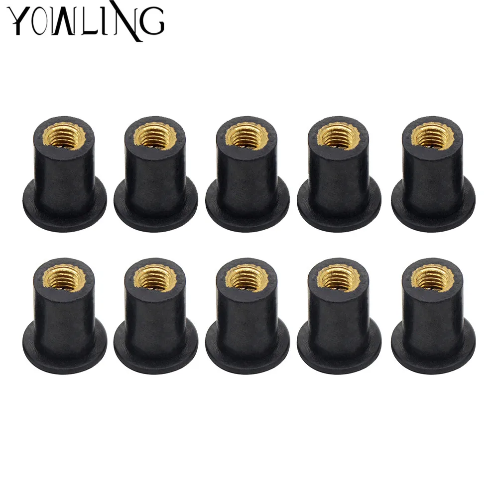 10pcs Motorcycle Accessories M4 M5 M6 Metric Rubber Well Nuts Windscreen Fairing Cowl Anodized Aluminum crews Bolts Universal
10pcs Motorcycle Accessories M4 M5 M6 Metric Rubber Well Nuts Windscreen Fairing Cowl Anodized Aluminum crews Bolts Universal
