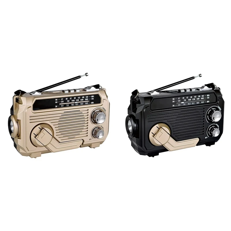 Hot FM AM SW Radio Solar Charging Emergency Radios Receiver Hand Crank Bluetooth 5.2 Support TF USB Random Colors
Hot FM AM SW Radio Solar Charging Emergency Radios Receiver Hand Crank Bluetooth 5.2 Support TF USB Random Colors