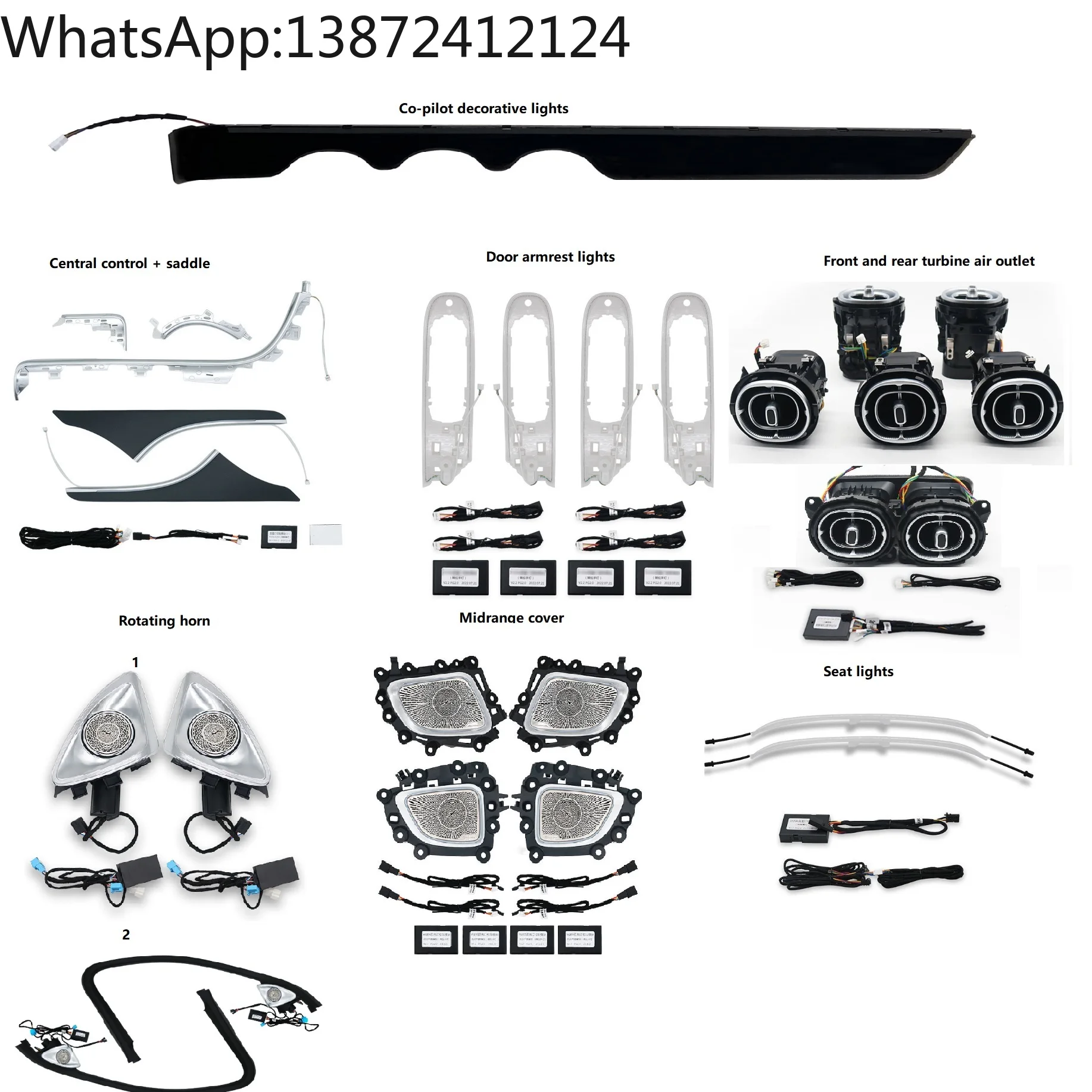 UPsztec Ambient Light Is Suitable for Mercedes Benz C W206 2023 Interior Dashboard LED Ambient Light
UPsztec Ambient Light Is Suitable for Mercedes Benz C W206 2023 Interior Dashboard LED Ambient Light