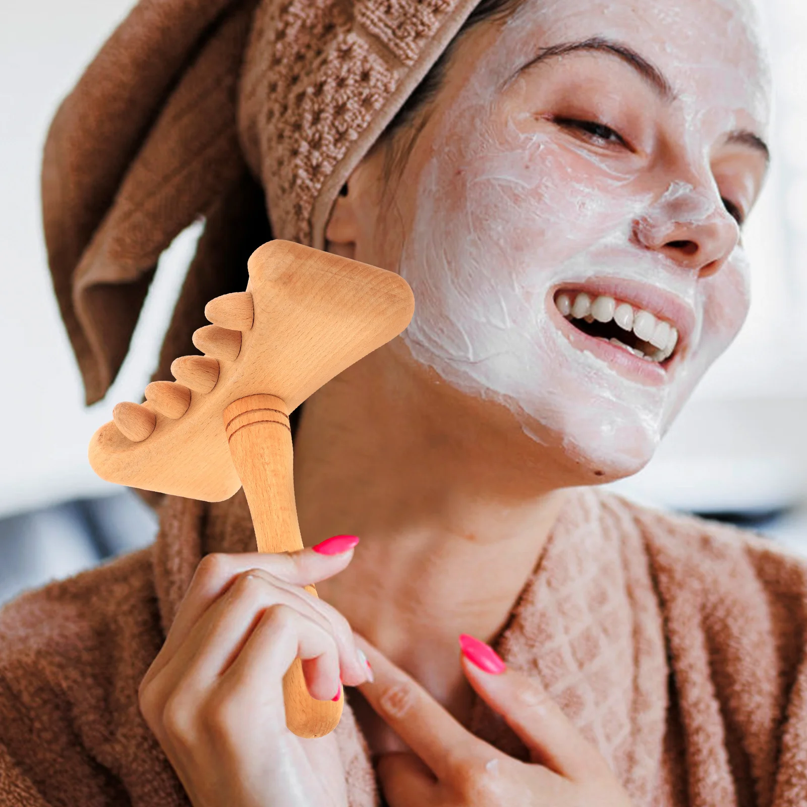 Wooden Guasha Neck Massage Board Portable Body Massager Muscle Relaxing Tool Small Light Weight Design for Neck Shoulders Back
Wooden Guasha Neck Massage Board Portable Body Massager Muscle Relaxing Tool Small Light Weight Design for Neck Shoulders Back