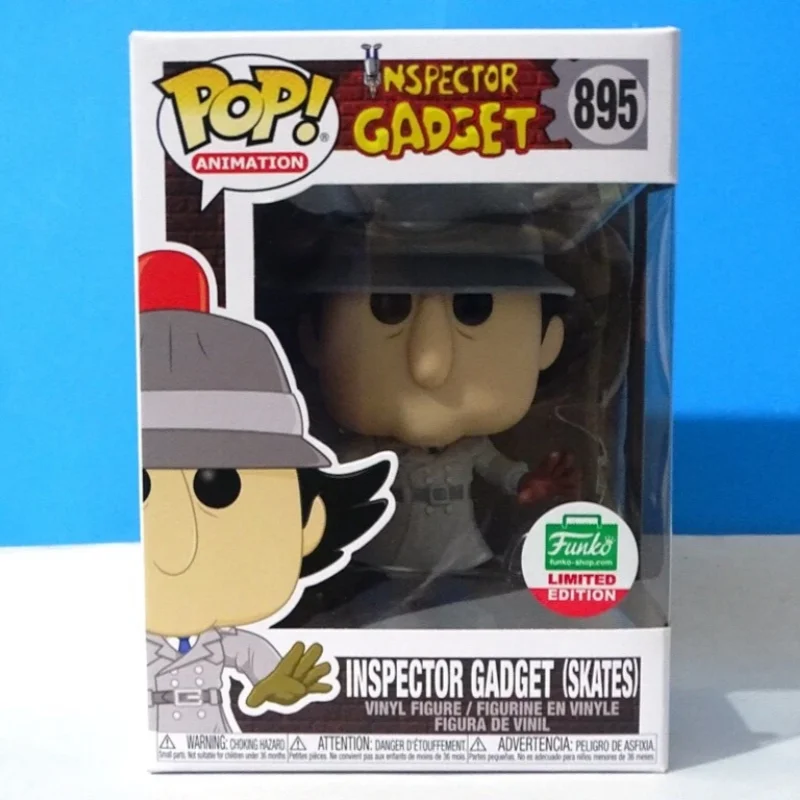 Genuine Funko Pop Inspector Gadget With Skates #895 Action Figures Decor Vinyl Statue Dll Model Limited Edition Collect Toy Gift
Genuine Funko Pop Inspector Gadget With Skates #895 Action Figures Decor Vinyl Statue Dll Model Limited Edition Collect Toy Gift