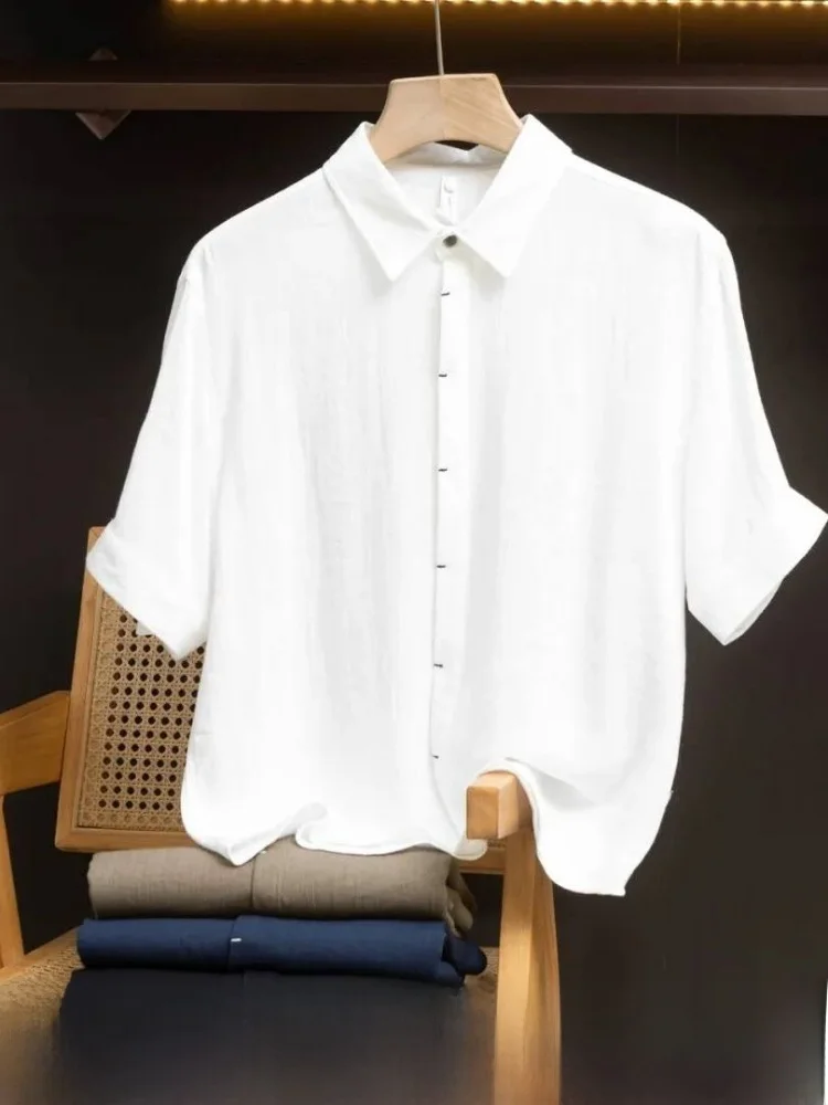 Skin-friendly Comfortable Light Business Series Men's Casual Short Sleeve Shirt Breathable Summer Commuting Versatile Trendy
Skin-friendly Comfortable Light Business Series Men's Casual Short Sleeve Shirt Breathable Summer Commuting Versatile Trendy