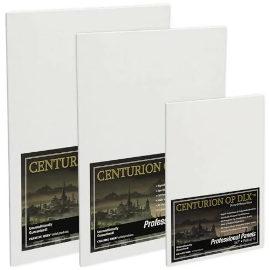 Deluxe Professional Oil Primed Linen Canvas Panels - Mixed Size Set - Pack of Linen Canvases for Painting, Artwork and More
Deluxe Professional Oil Primed Linen Canvas Panels - Mixed Size Set - Pack of Linen Canvases for Painting, Artwork and More