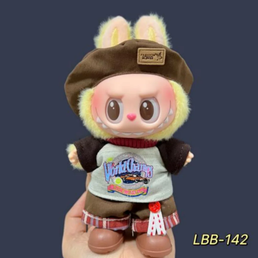 For 17cm Labubu Set High-Quality Clothes Set for Labubu V1/V2 Doll Accessories Clothe
For 17cm Labubu Set High-Quality Clothes Set for Labubu V1/V2 Doll Accessories Clothe