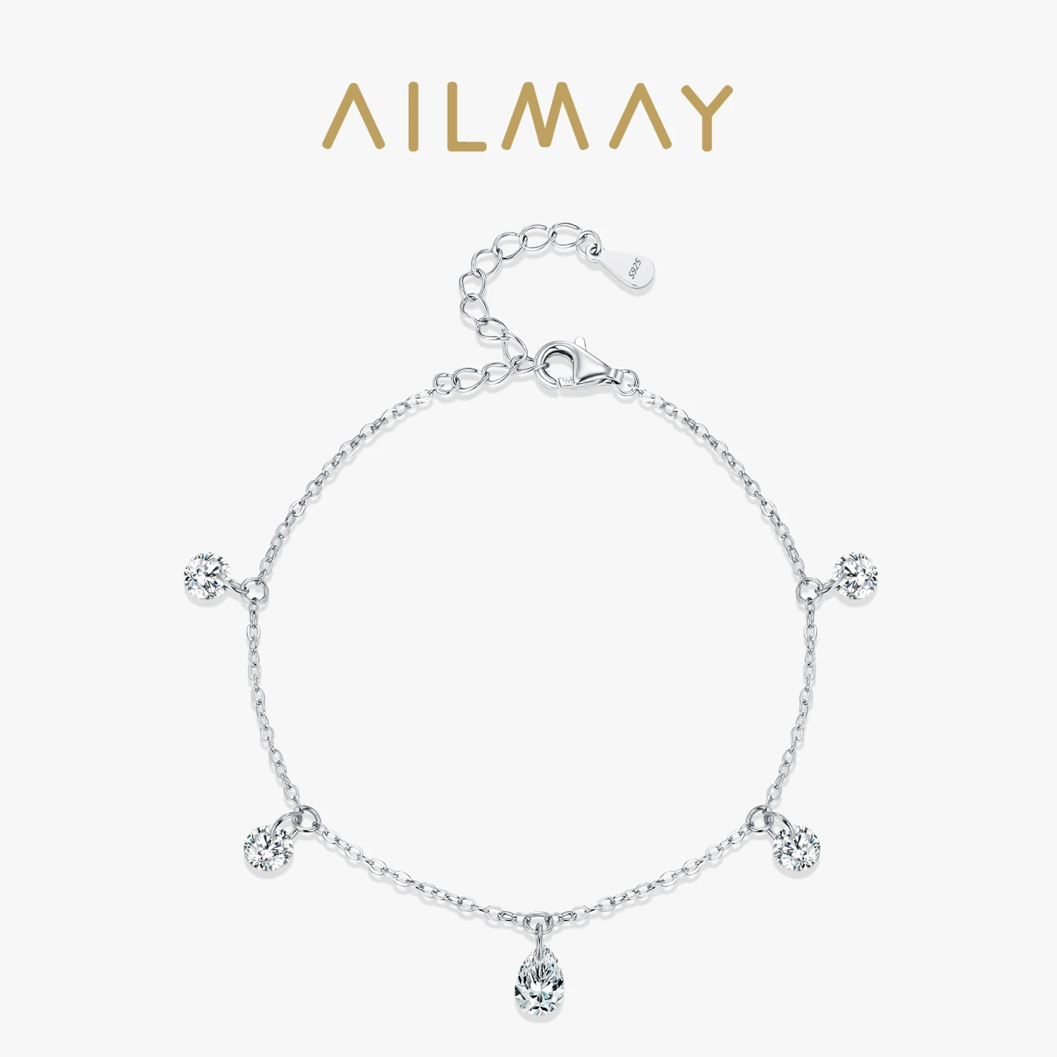 Ailmay New Luxury Paved Round Zirconia Link Chain Bracelet Female Necklaces 925 Sterling Silver Wedding Jewelry
Ailmay New Luxury Paved Round Zirconia Link Chain Bracelet Female Necklaces 925 Sterling Silver Wedding Jewelry