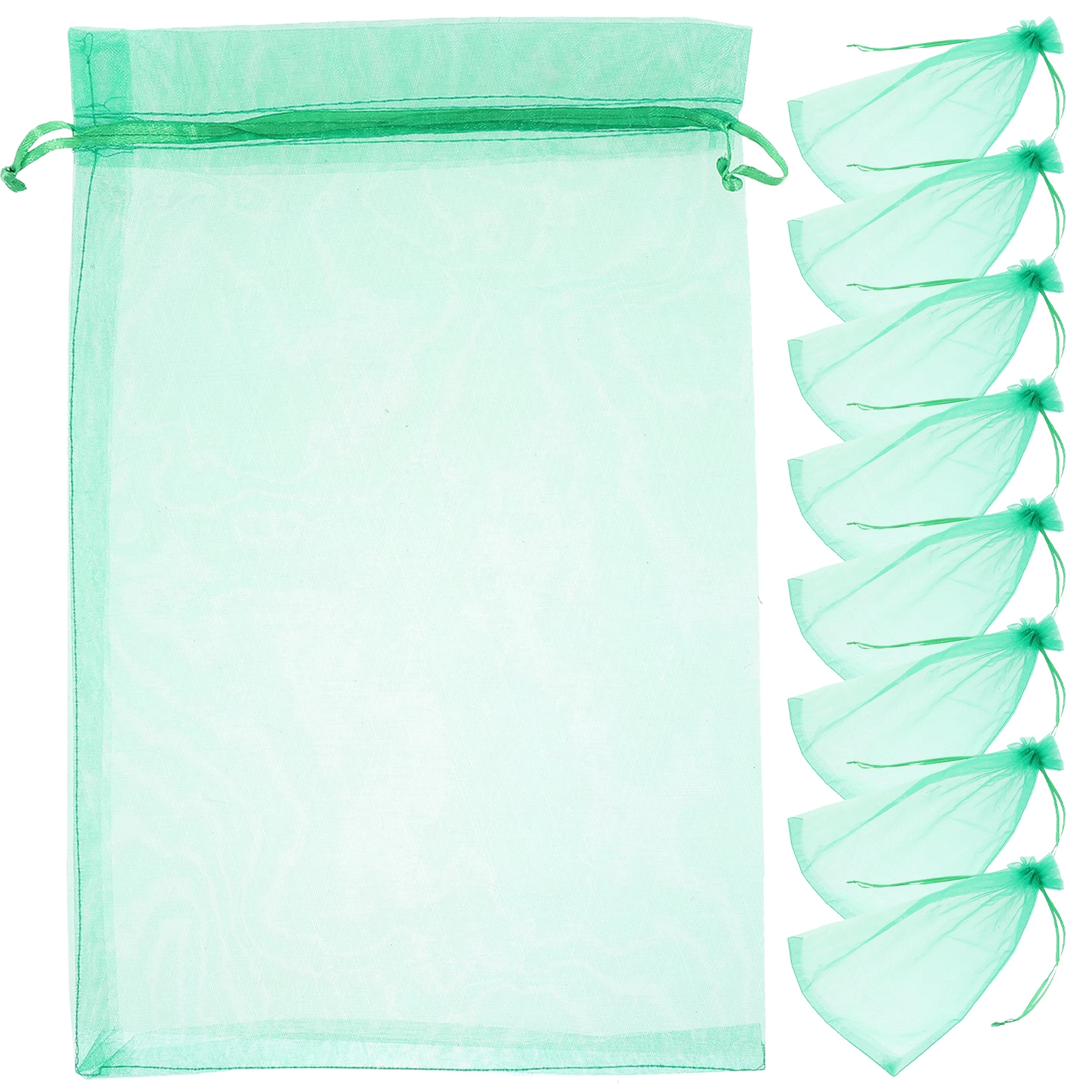 50 Pcs Protection Bags 20x30cm Green Mesh Pest Fruit Protection Bags Control Reusable Plant Cage Gardening Supplies
50 Pcs Protection Bags 20x30cm Green Mesh Pest Fruit Protection Bags Control Reusable Plant Cage Gardening Supplies