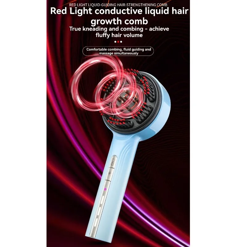 AB68 Electric Scalp Medication Applicator Massage Tool Featuring Red Light Therapy Ball Roller And Liquid Guide
AB68 Electric Scalp Medication Applicator Massage Tool Featuring Red Light Therapy Ball Roller And Liquid Guide