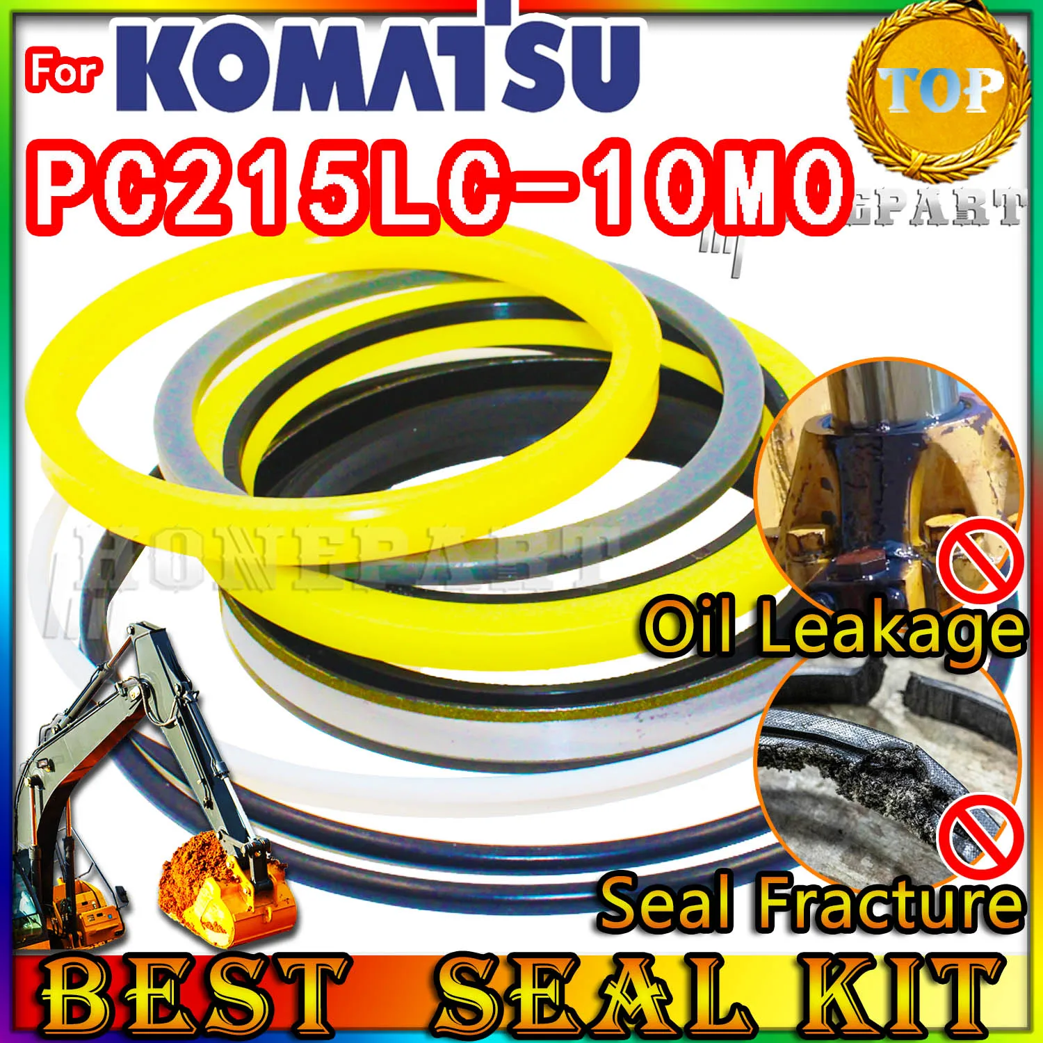 FOR KOMATSU PC215LC-10M0 Oil Seal Repair Kit Excavator PC215LC 10M0 Tool Set Pack Heavy Master Excavating Machinery Maintenance
FOR KOMATSU PC215LC-10M0 Oil Seal Repair Kit Excavator PC215LC 10M0 Tool Set Pack Heavy Master Excavating Machinery Maintenance