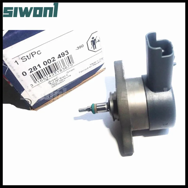 0281002493 Fuel Rail Pressure Regulator Control Valve For Fiat Scudo Citroen C5 C8 Peugeot 206 307 406 2.0 2.2 HDI 0 281 002 493
0281002493 Fuel Rail Pressure Regulator Control Valve For Fiat Scudo Citroen C5 C8 Peugeot 206 307 406 2.0 2.2 HDI 0 281 002 493
