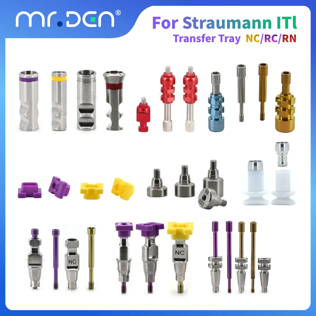 5Pcs Quality Titanium Alloy Dental Impression Transfer Coping For Straumann ITI Open Closed Tray RC NC RN Lab Material Analog
5Pcs Quality Titanium Alloy Dental Impression Transfer Coping For Straumann ITI Open Closed Tray RC NC RN Lab Material Analog