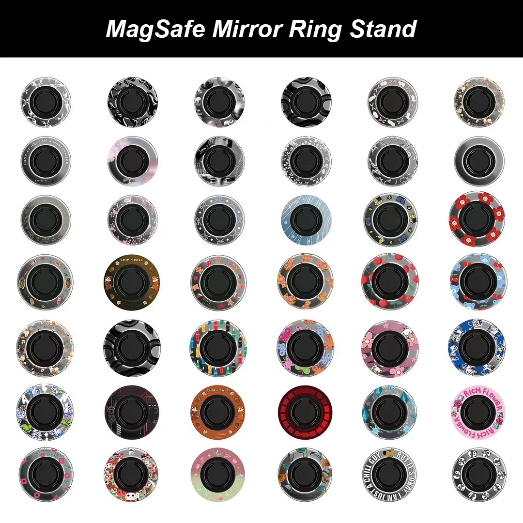 MagSafe Mirror Ring Stand Folding Phone Holder for IPhone Holder Mount Support for Samsung Galaxy
MagSafe Mirror Ring Stand Folding Phone Holder for IPhone Holder Mount Support for Samsung Galaxy