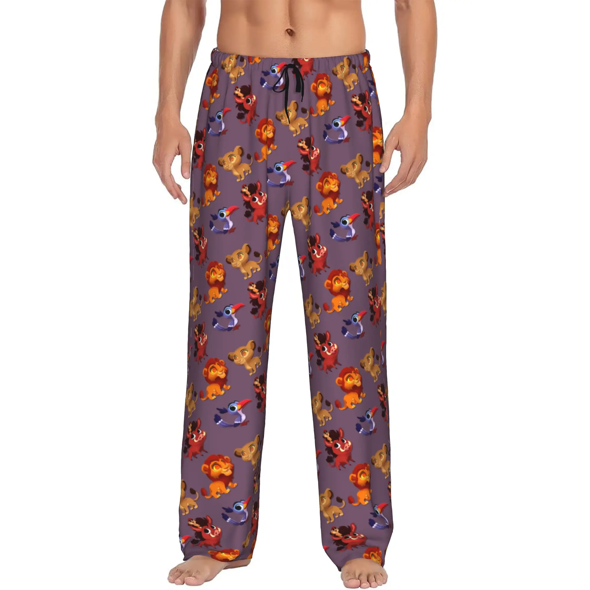 Custom The Lion Cartoon K-Kings Pajama Pants Men's Anime Sleepwear Lounge Sleep Bottoms Stretch with Pockets
Custom The Lion Cartoon K-Kings Pajama Pants Men's Anime Sleepwear Lounge Sleep Bottoms Stretch with Pockets
