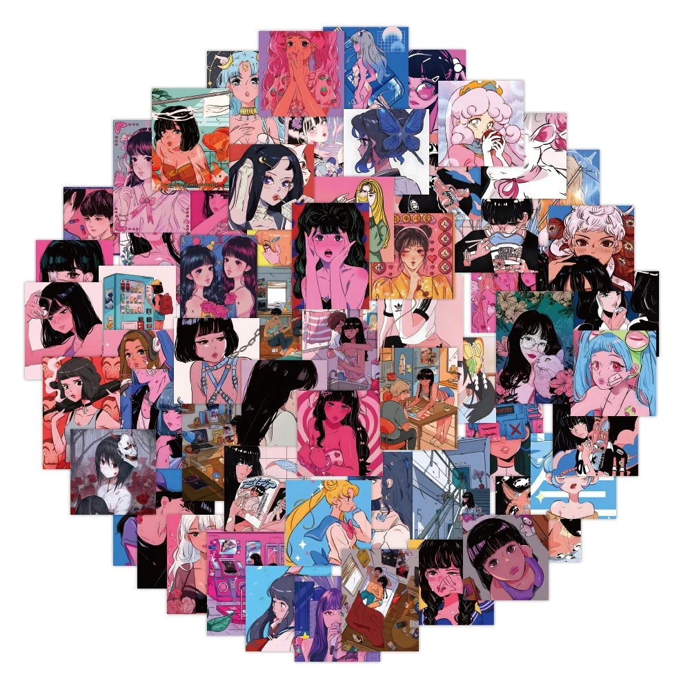 10/30/50PCS Cartoon New Two-dimensional Personality Graffiti Creative Sticker Desk Guitar Computer Waterproof Sticker Wholesale
10/30/50PCS Cartoon New Two-dimensional Personality Graffiti Creative Sticker Desk Guitar Computer Waterproof Sticker Wholesale