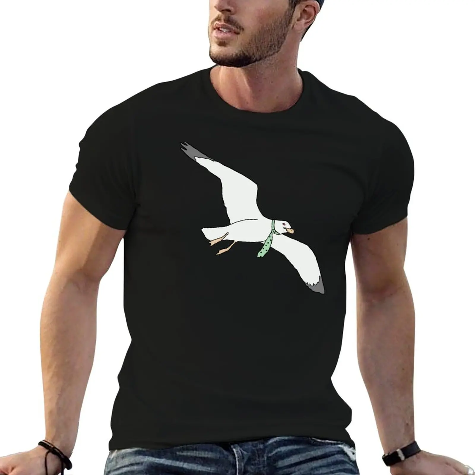 Tie Seagull T-Shirt boys animal print kawaii clothes cotton graphic tees tee shirts for men
Tie Seagull T-Shirt boys animal print kawaii clothes cotton graphic tees tee shirts for men