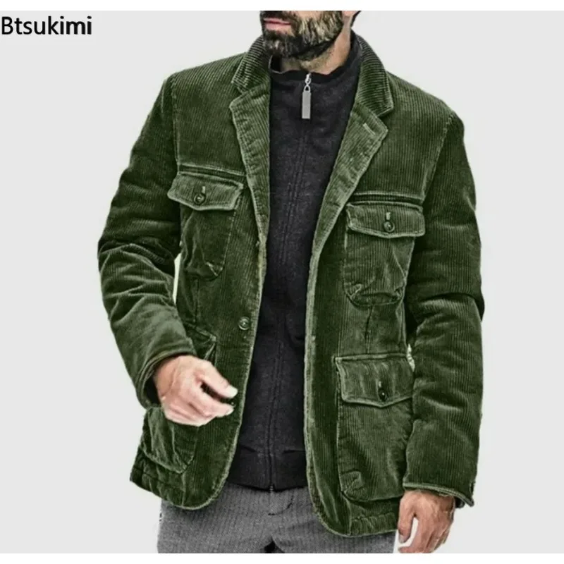 Куртка мужская однобортная, Повседневная модная верхняя одежда, пальто, весна-осень
Куртка мужская однобортная, Повседневная модная верхняя одежда, пальто, весна-осень