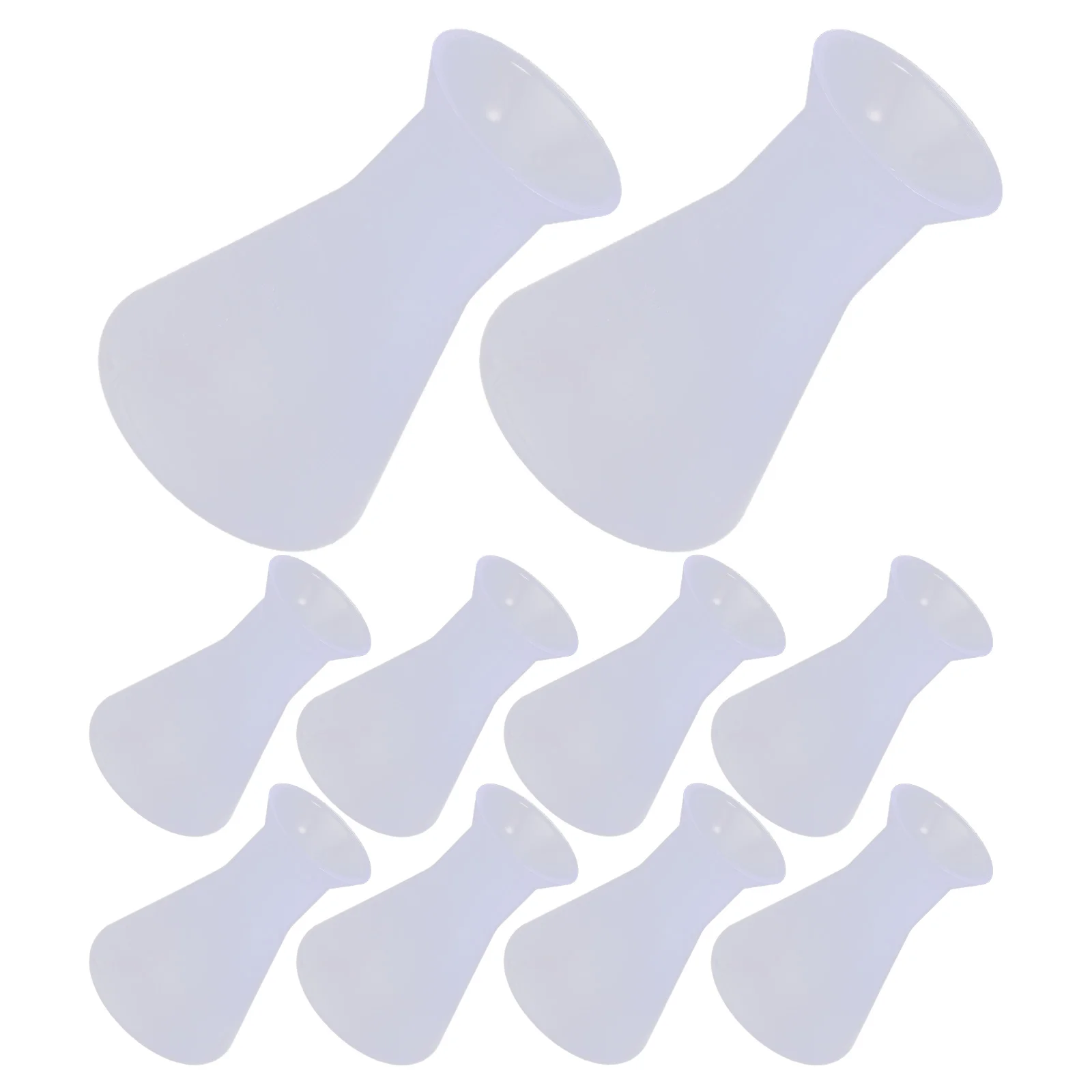10Pcs Plastic Conical Flask Transparent Science Beaker Lab Bottle Wide Mouth Lightweight EcoFriendly Chemistry Lab Tools
10Pcs Plastic Conical Flask Transparent Science Beaker Lab Bottle Wide Mouth Lightweight EcoFriendly Chemistry Lab Tools