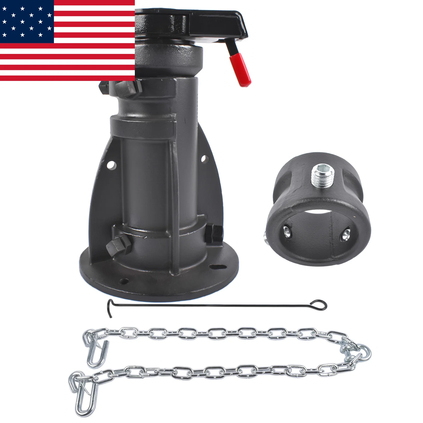 AP03 12" to 16" Adjustable Cushioned 5th-Wheel-to-Gooseneck Adapter C5G1216
AP03 12" to 16" Adjustable Cushioned 5th-Wheel-to-Gooseneck Adapter C5G1216
