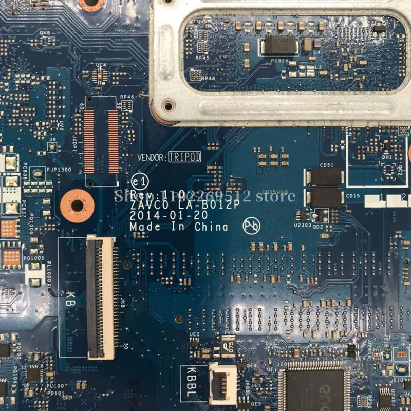 For Dell 5448 5548 Laptop Motherboard CN-0V25MC 0V25MC V25MC With SR23Y I5-5200U CPU Mainboard ZAVC0 LA-B012P 100%Full Tested OK
For Dell 5448 5548 Laptop Motherboard CN-0V25MC 0V25MC V25MC With SR23Y I5-5200U CPU Mainboard ZAVC0 LA-B012P 100%Full Tested OK