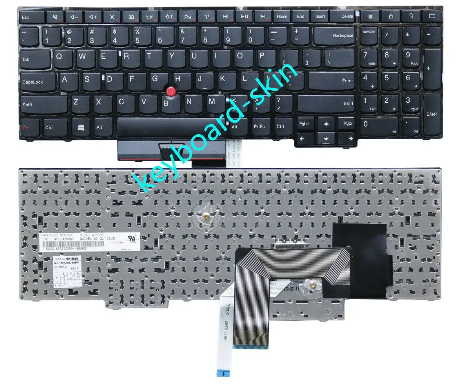 Клавиатура NewUS для Lenovo IBM Thinkpad E530 E530C E535 E545 04Y0301 V 132020 AS3 0C01663 04Y0264 MP-11H53US-698 В 132020 Ноутбук AS1
Клавиатура NewUS для Lenovo IBM Thinkpad E530 E530C E535 E545 04Y0301 V 132020 AS3 0C01663 04Y0264 MP-11H53US-698 В 132020 Ноутбук AS1