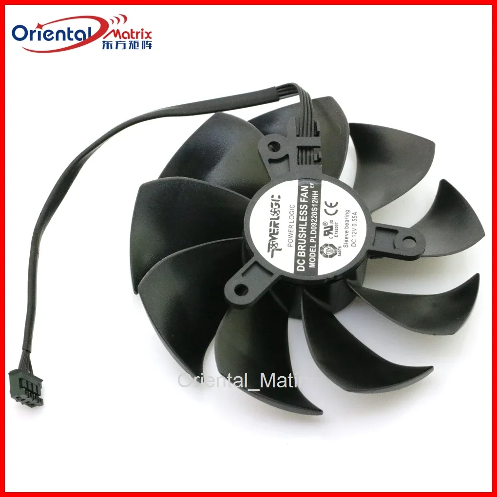 PLD09220S12HH 12 В 0,55 А 88 мм 4 контакта для EVGA RTX2060 GTX1660 1660S 1660ti ITX Вентилятор охлаждения видеокарты
PLD09220S12HH 12 В 0,55 А 88 мм 4 контакта для EVGA RTX2060 GTX1660 1660S 1660ti ITX Вентилятор охлаждения видеокарты