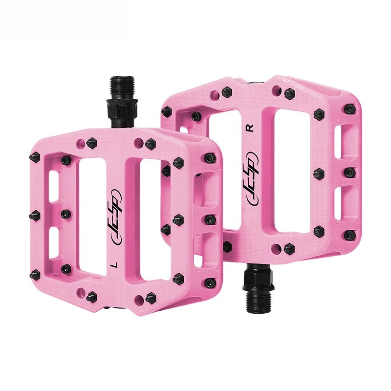 Lightweight Nylon Bicycle Pedals Large Wide Surface Non-slip Bearing Foot Pedals Durable Cycling Pedals for Mountain Bike
Lightweight Nylon Bicycle Pedals Large Wide Surface Non-slip Bearing Foot Pedals Durable Cycling Pedals for Mountain Bike