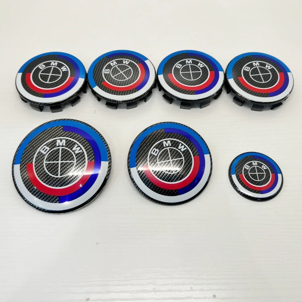 for BMW Carbon Fiber Hub Center Cover Logo 50th Anniversary Style for 123457 Series X123457 Modified Car Accessory
for BMW Carbon Fiber Hub Center Cover Logo 50th Anniversary Style for 123457 Series X123457 Modified Car Accessory