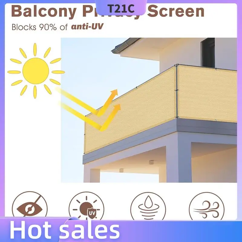 T21C 2.95Ftx16.4Ft Balcony Privacy Screen,Shade Apartments Fence Cover,Heavy Duty Mesh Windscreen For Deck,Outdoor,Backyard
T21C 2.95Ftx16.4Ft Balcony Privacy Screen,Shade Apartments Fence Cover,Heavy Duty Mesh Windscreen For Deck,Outdoor,Backyard