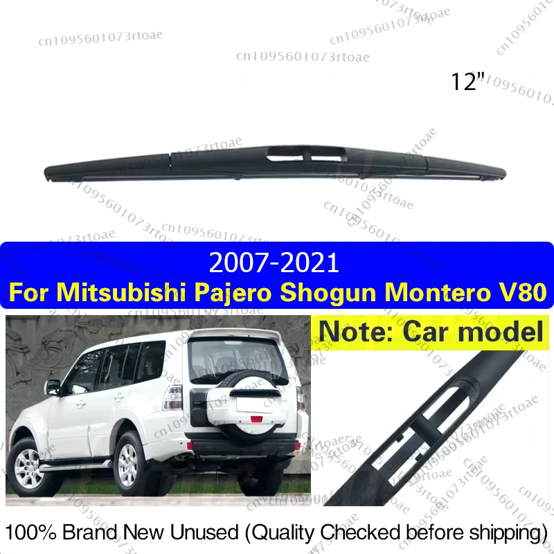 12" Rear Windshield Windscreen Washer Wiper Blade For Mitsubishi Pajero Shogun Montero V80 2007-2021 Car Accessories Accsesories 
12" Rear Windshield Windscreen Washer Wiper Blade For Mitsubishi Pajero Shogun Montero V80 2007-2021 Car Accessories Accsesories