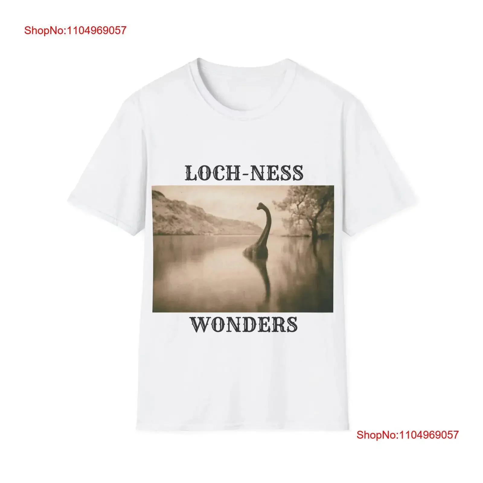 Футболка Loch Ness Wonders Monster Softstyle, винтажная стильная дышащая дизайнерская одежда, растянутая унисекс
Футболка Loch Ness Wonders Monster Softstyle, винтажная стильная дышащая дизайнерская одежда, растянутая унисекс