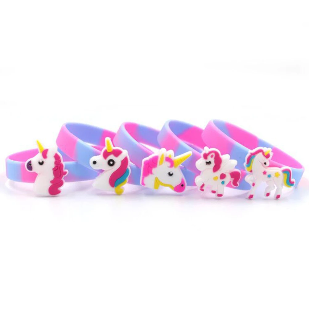 6 Pcs Unicorn Bracelet Bracelets Silicone Rings Jewelry Birthday Party Favors Kid
6 Pcs Unicorn Bracelet Bracelets Silicone Rings Jewelry Birthday Party Favors Kid