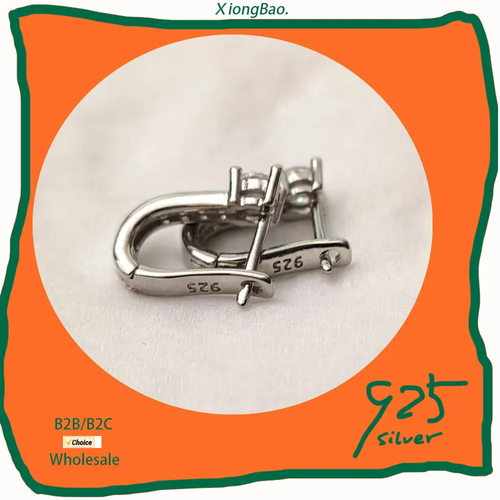 Girl Pendientes Plata Brincos Button with S925 stamp Earrings 2026 Hot NEW Pearl U Type Zircon Earrings Silver Jewelry For Women
Girl Pendientes Plata Brincos Button with S925 stamp Earrings 2026 Hot NEW Pearl U Type Zircon Earrings Silver Jewelry For Women