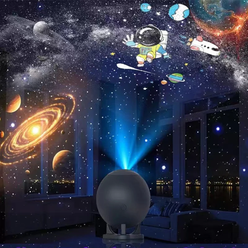 Galaxy Projector, Star Projectors with 12 Space Films For Bedroom Planetarium Night Light Ceiling Nebula Living Game Room Decor
Galaxy Projector, Star Projectors with 12 Space Films For Bedroom Planetarium Night Light Ceiling Nebula Living Game Room Decor