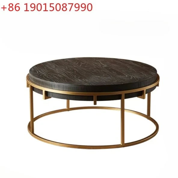 N Nordic Simple Living Room Retro Affordable Luxury round Tea Table Combination Industrial Style Iron Solid Wood Coffee Table
N Nordic Simple Living Room Retro Affordable Luxury round Tea Table Combination Industrial Style Iron Solid Wood Coffee Table