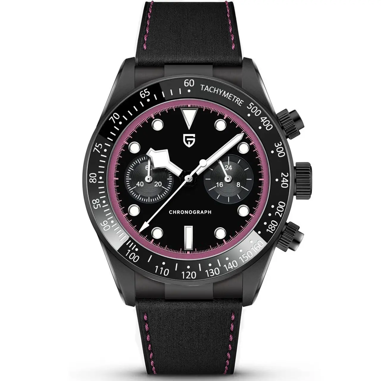 PAGANI DESIGN Black BB Panda Chronograph Man AR Sapphire crystal Quartz Watch For Men Racing car Sport Waterproof Wristwatch Men
PAGANI DESIGN Black BB Panda Chronograph Man AR Sapphire crystal Quartz Watch For Men Racing car Sport Waterproof Wristwatch Men