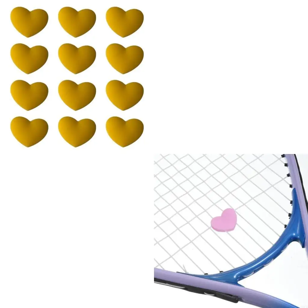 12 шт. Форма сердца, струя, демпфиру, демпфиру, демпфера ракетки с теннисом
12 шт. Форма сердца, струя, демпфиру, демпфиру, демпфера ракетки с теннисом