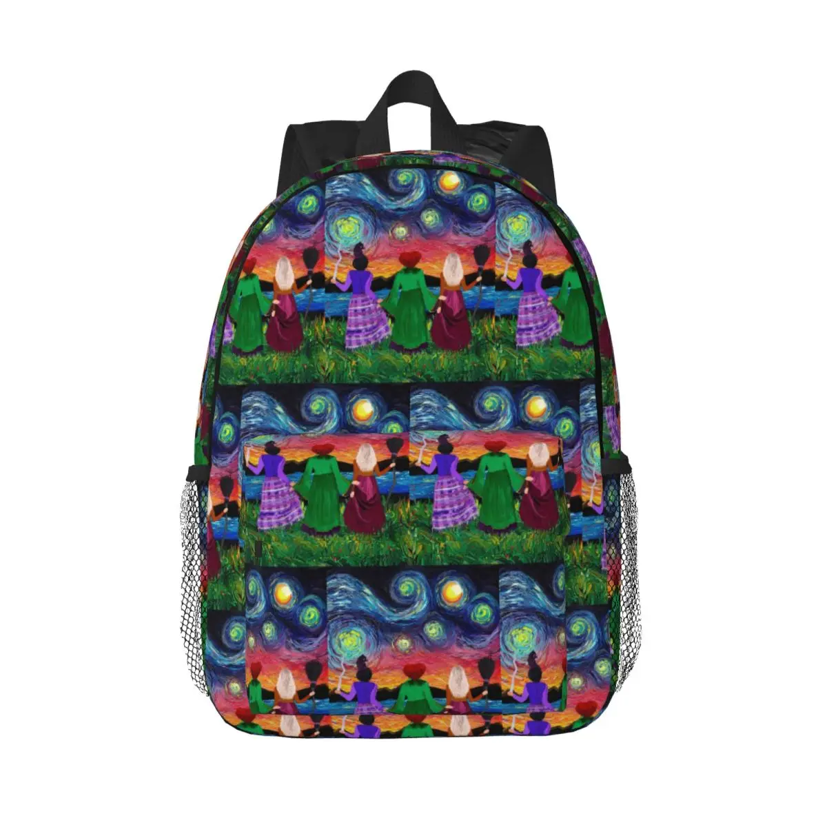 Hocus Pocus Sanderson Sisters In Starry Night Painting Backpack Daypack Boy Girls BookBag Shoulder Bags for Men Women School Bag
Hocus Pocus Sanderson Sisters In Starry Night Painting Backpack Daypack Boy Girls BookBag Shoulder Bags for Men Women School Bag