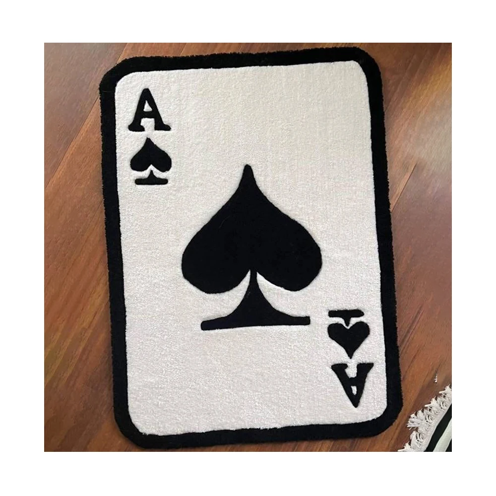 Custom Made Spades Cards Rug Kitchen Carpet Soft Flannel Non Slip Carpet For Living Room Bedroom Home Decor Gifts
Custom Made Spades Cards Rug Kitchen Carpet Soft Flannel Non Slip Carpet For Living Room Bedroom Home Decor Gifts