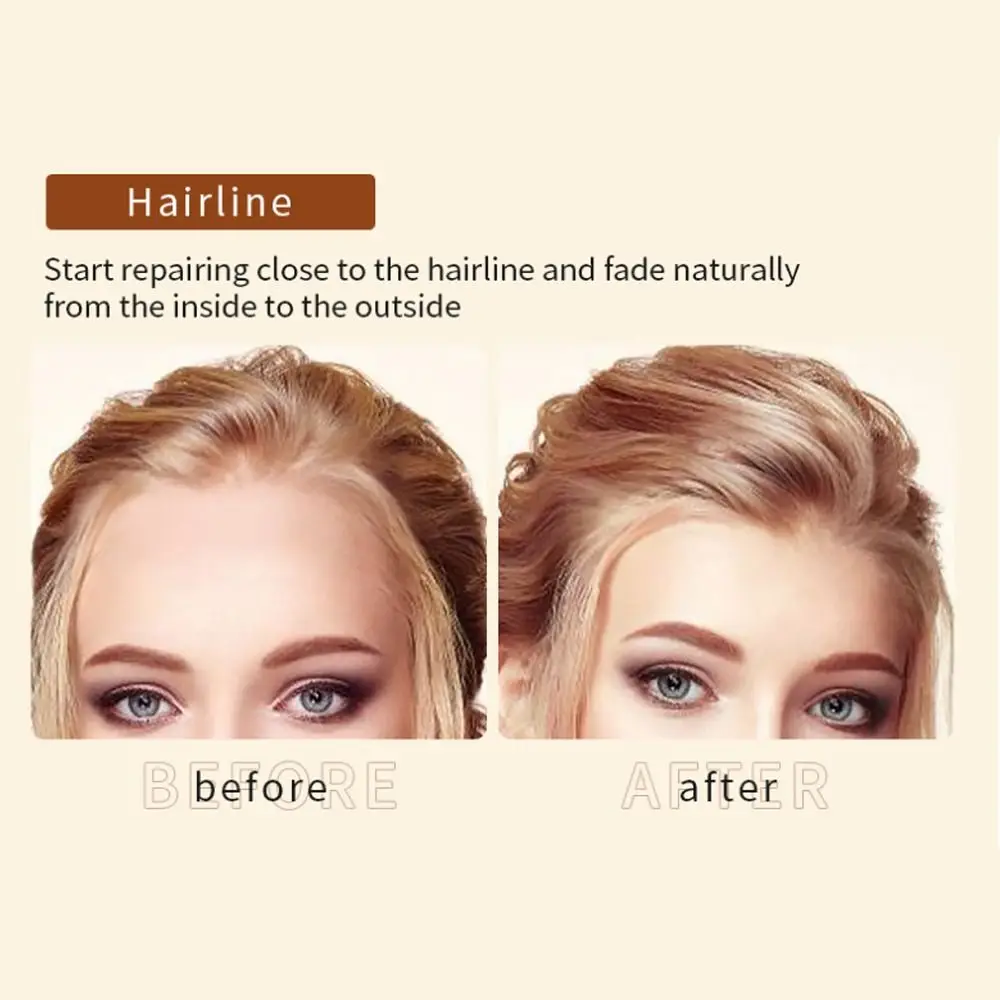 Waterproof Hairline Loss Concealer Long-lasting Sweat-proof Hair Loss Concealer with Brush Hair Shadow Powder Hair Edge Control
Waterproof Hairline Loss Concealer Long-lasting Sweat-proof Hair Loss Concealer with Brush Hair Shadow Powder Hair Edge Control