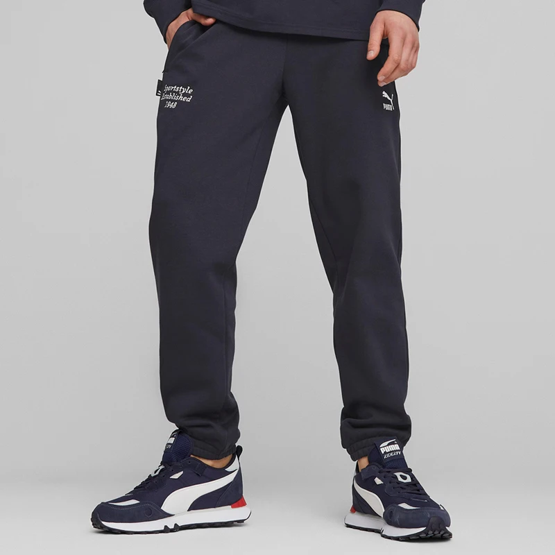 Puma Authentic Men's Fleece Knit Embroidery Mid-Waist Sports Pants 625311-16
Puma Authentic Men's Fleece Knit Embroidery Mid-Waist Sports Pants 625311-16