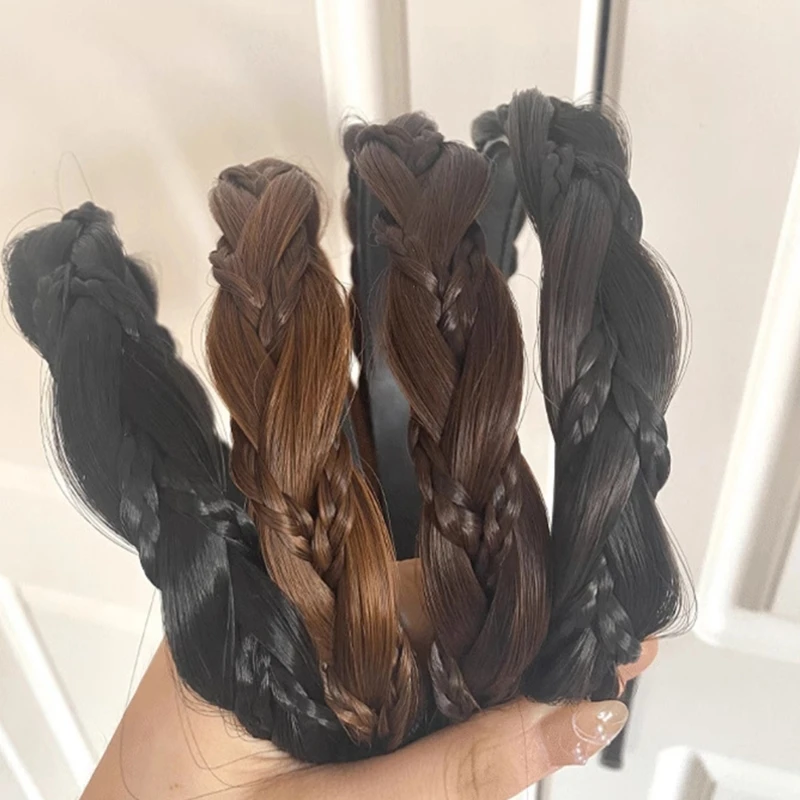XXFD Elegant Fishbone Braid Headbands For Effortlessly Hairstyle And Comfortable Synthetic Fiber Wigs Hairband All Matching
XXFD Elegant Fishbone Braid Headbands For Effortlessly Hairstyle And Comfortable Synthetic Fiber Wigs Hairband All Matching