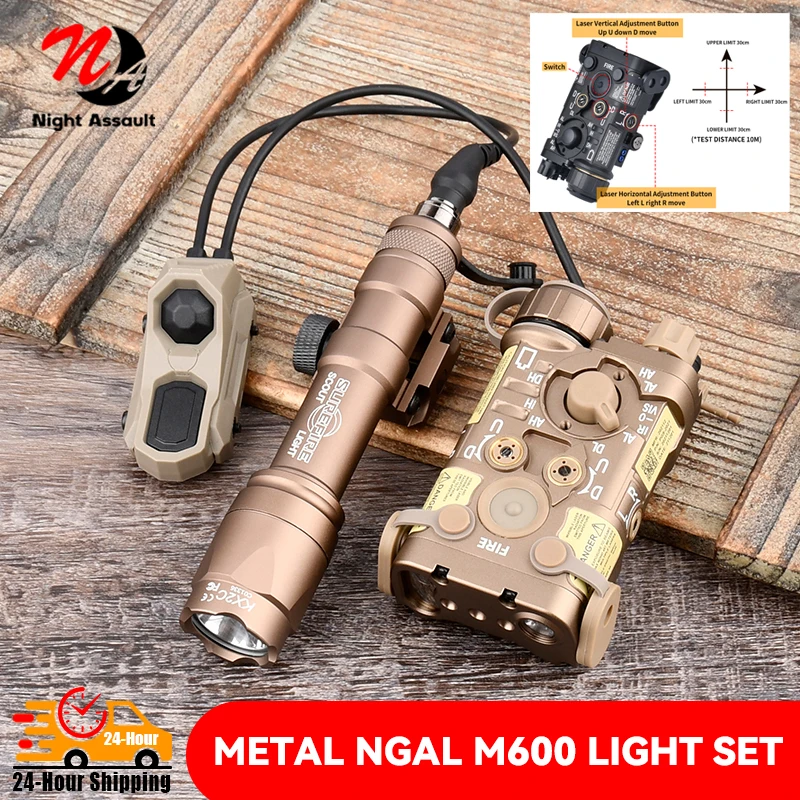 NGAL Metal M600 M300 Scout Light Metal IR LASER AXON Dual Switch Set Mlok Keymod 20mm picatinny rail Hunting Airsoft accessorie
NGAL Metal M600 M300 Scout Light Metal IR LASER AXON Dual Switch Set Mlok Keymod 20mm picatinny rail Hunting Airsoft accessorie