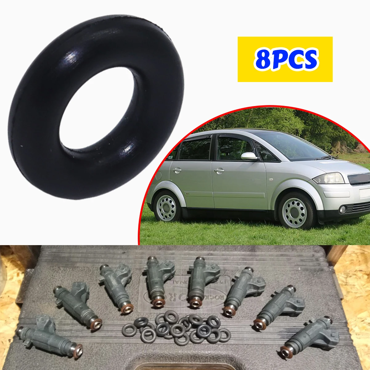 Fuel Injector Nozzle O-Ring Seals For Audi A4 B5 b6 B7 A8 D2 S8 D2 RS4 B5 High Temperature Resistant 035906149A 90541910 Gasket
Fuel Injector Nozzle O-Ring Seals For Audi A4 B5 b6 B7 A8 D2 S8 D2 RS4 B5 High Temperature Resistant 035906149A 90541910 Gasket