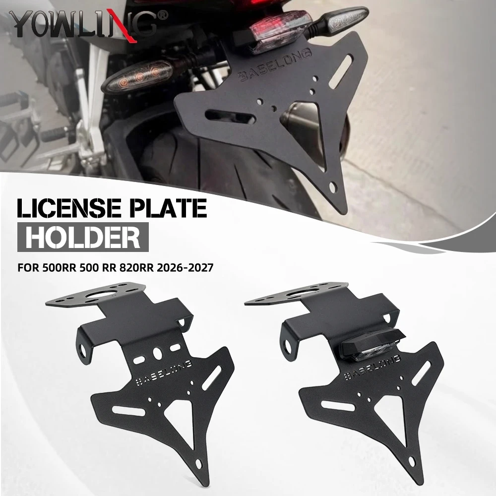 FOR ZXMOTO 500RR 500 RR 2025-2026-2027 Led Licence Plate Holder Frame Holder Bracket Adjustable For ZX Moto 820RR 2026-2027-2028
FOR ZXMOTO 500RR 500 RR 2025-2026-2027 Led Licence Plate Holder Frame Holder Bracket Adjustable For ZX Moto 820RR 2026-2027-2028