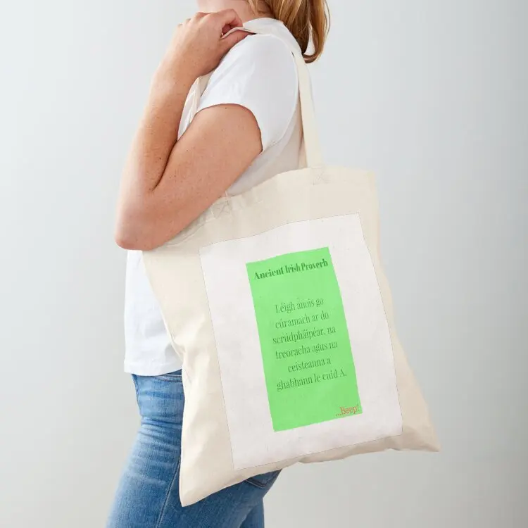 Ligh Anois go Coramach! Tote Bag shopping cart bags eco bag folding Canvas stote bag Canvas
Ligh Anois go Coramach! Tote Bag shopping cart bags eco bag folding Canvas stote bag Canvas