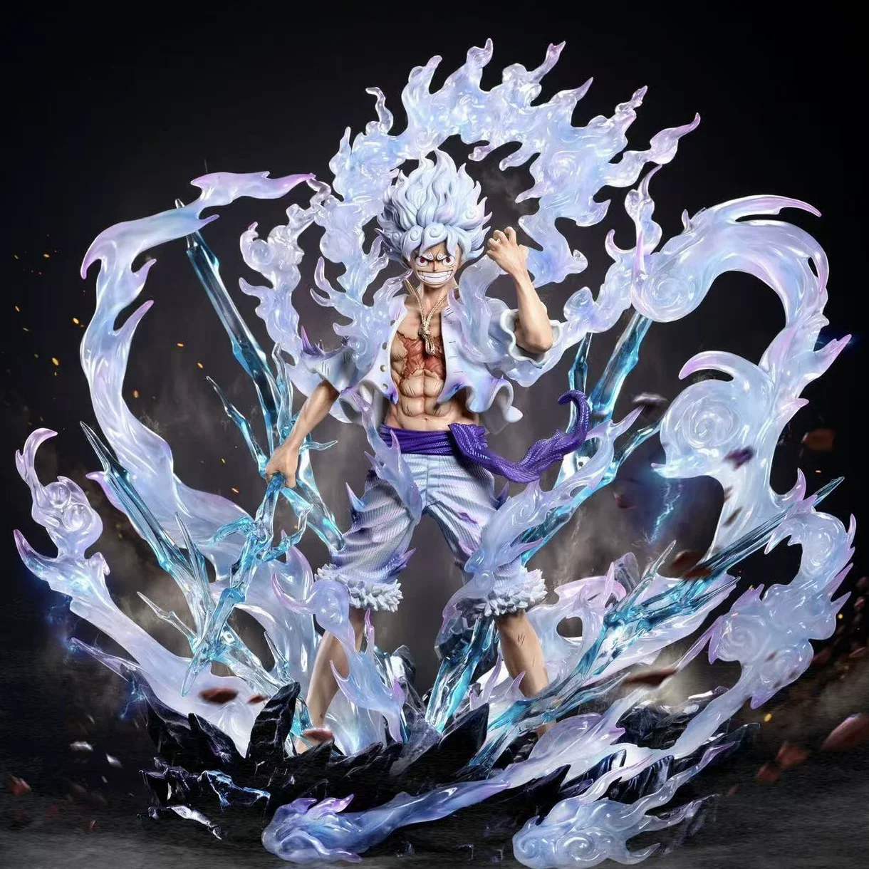 Anime One Piece Nika Luffy Action Figures Pvc Static Statue Trendy Toy Peripheral Boy Gifts Model Ornament Desktop Collection
Anime One Piece Nika Luffy Action Figures Pvc Static Statue Trendy Toy Peripheral Boy Gifts Model Ornament Desktop Collection
