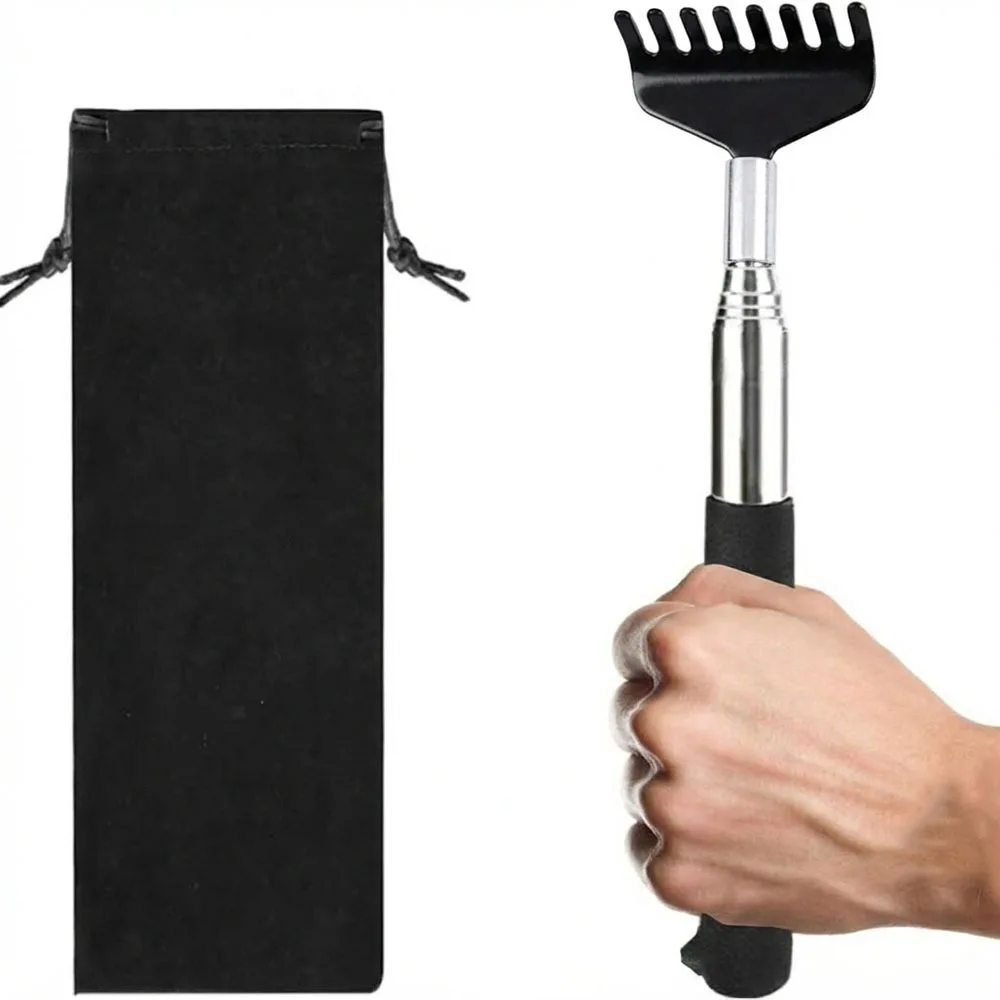 Upgraded Telescopic Back Scratcher & Exerciser – 7-Rake Stainless Steel Tool, Portable Massage Gift for Men/Women, Birthday
Upgraded Telescopic Back Scratcher & Exerciser – 7-Rake Stainless Steel Tool, Portable Massage Gift for Men/Women, Birthday