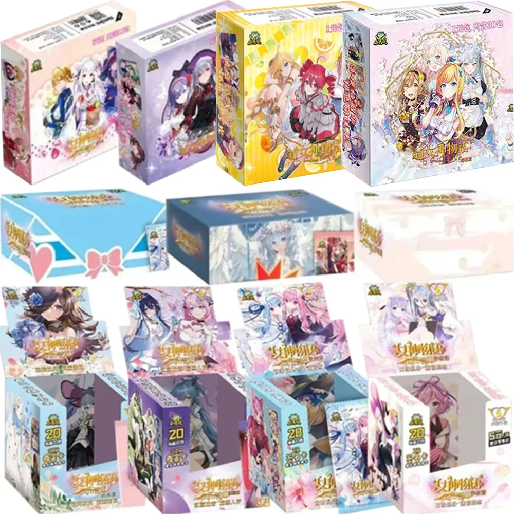 New Goddess Story Card Fufeng Chapter Colorful FlashCard Anime Character Collection Card Games Toys Child Gifts
New Goddess Story Card Fufeng Chapter Colorful FlashCard Anime Character Collection Card Games Toys Child Gifts