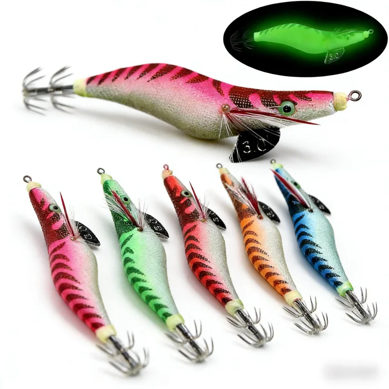 Universal Big Eye Luminous Squid and Shrimp Lure for Saltwater and Freshwater Fishing80mm95mm110mmUmbrella Hook Bionic Fishing L
Universal Big Eye Luminous Squid and Shrimp Lure for Saltwater and Freshwater Fishing80mm95mm110mmUmbrella Hook Bionic Fishing L