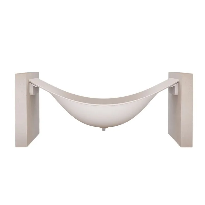 One-piece hammock suspended bathtub hotel homestay home balcony bathroom ins simple cream wind artificial stone
One-piece hammock suspended bathtub hotel homestay home balcony bathroom ins simple cream wind artificial stone