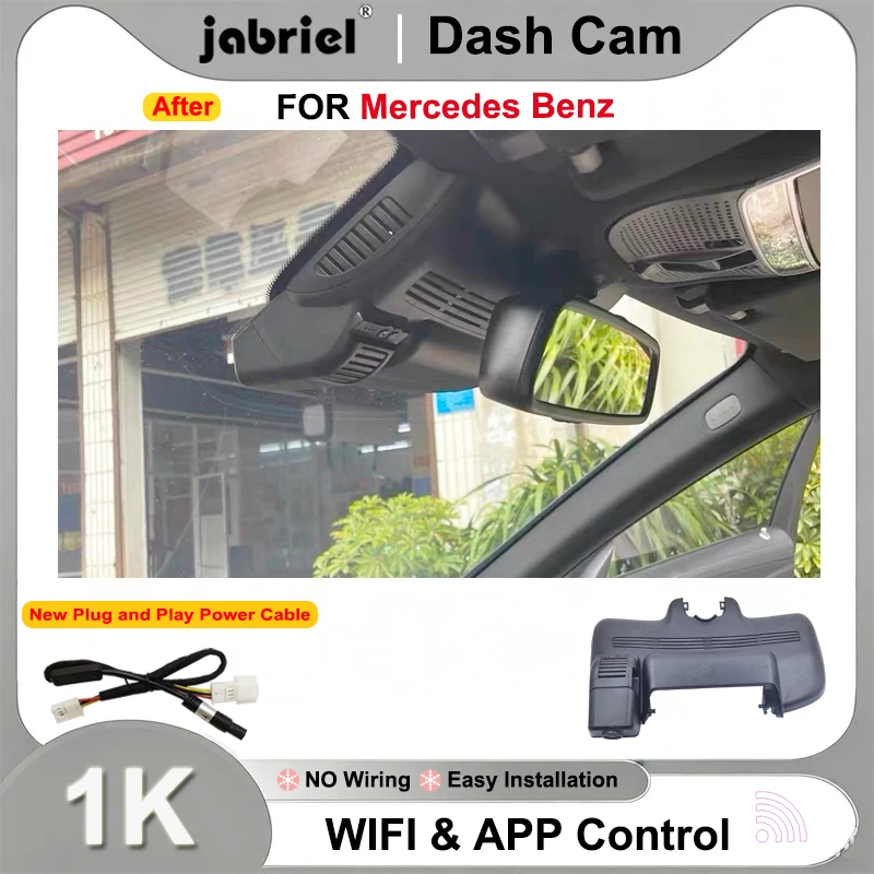DashCam for Mercedes Benz S Class w220 w221 S320 S350 S400 S450 S500 S600 2015 2016 2017 2018 2019 2020 HD 1080P Wifi Dash Cam
DashCam for Mercedes Benz S Class w220 w221 S320 S350 S400 S450 S500 S600 2015 2016 2017 2018 2019 2020 HD 1080P Wifi Dash Cam